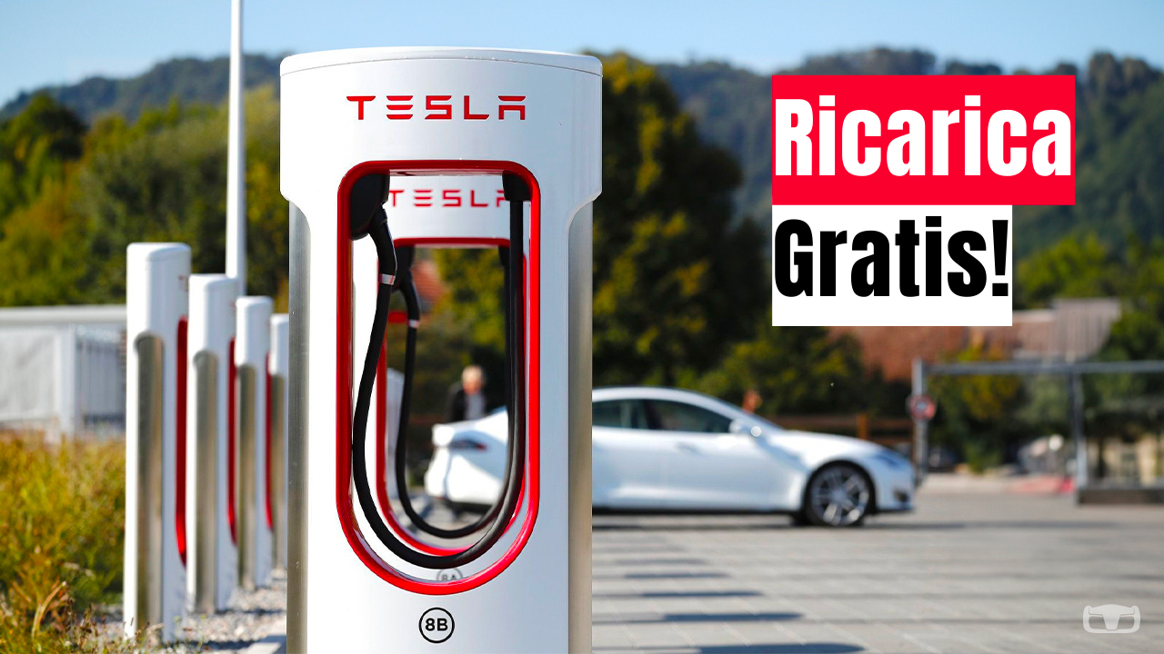 tesla supercharger ricarica gratis