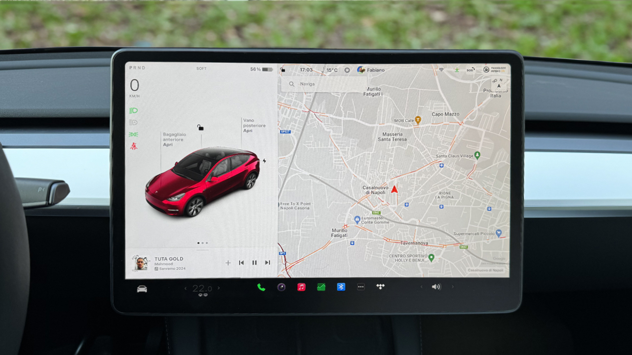 tesla aggiorna le mappe EU-2024.8