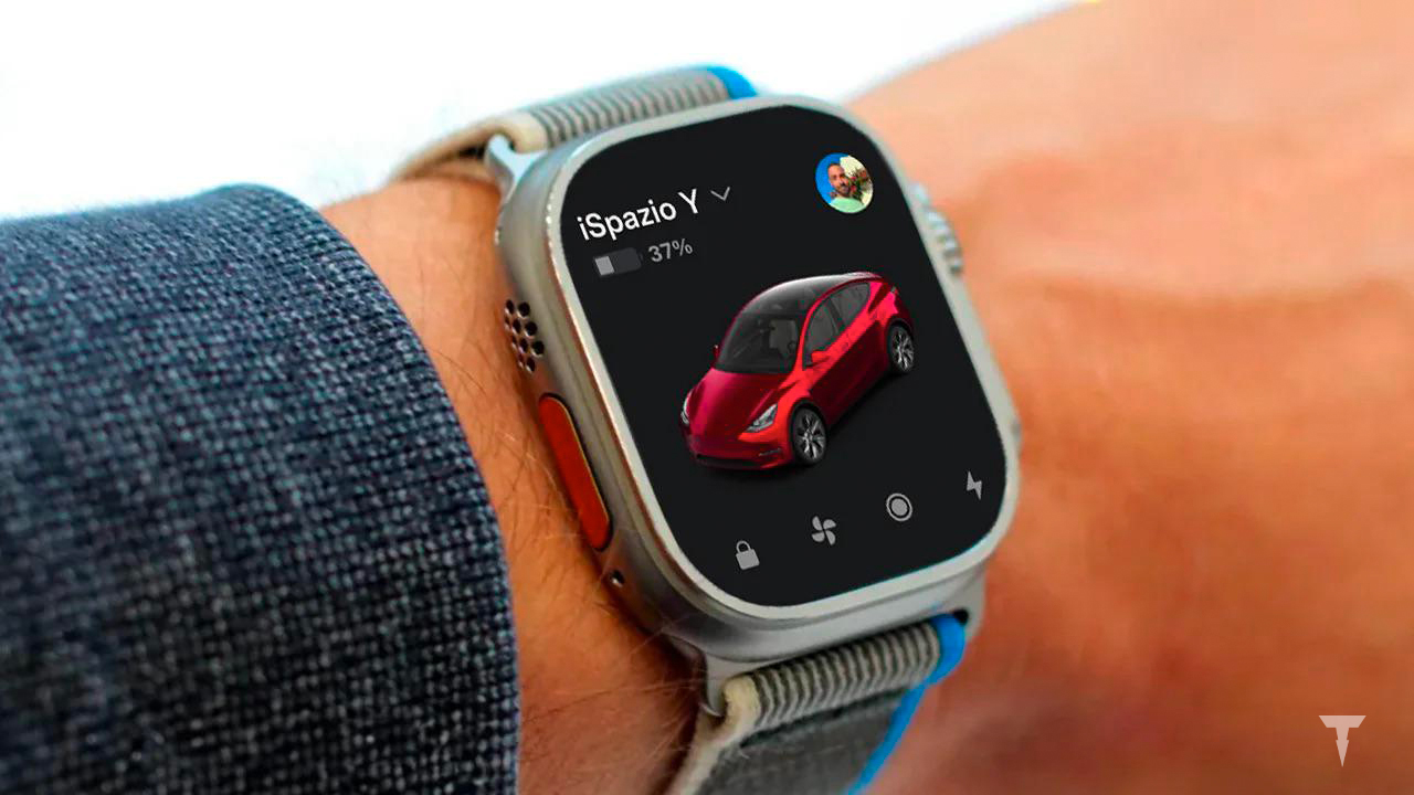 app tesla apple watch