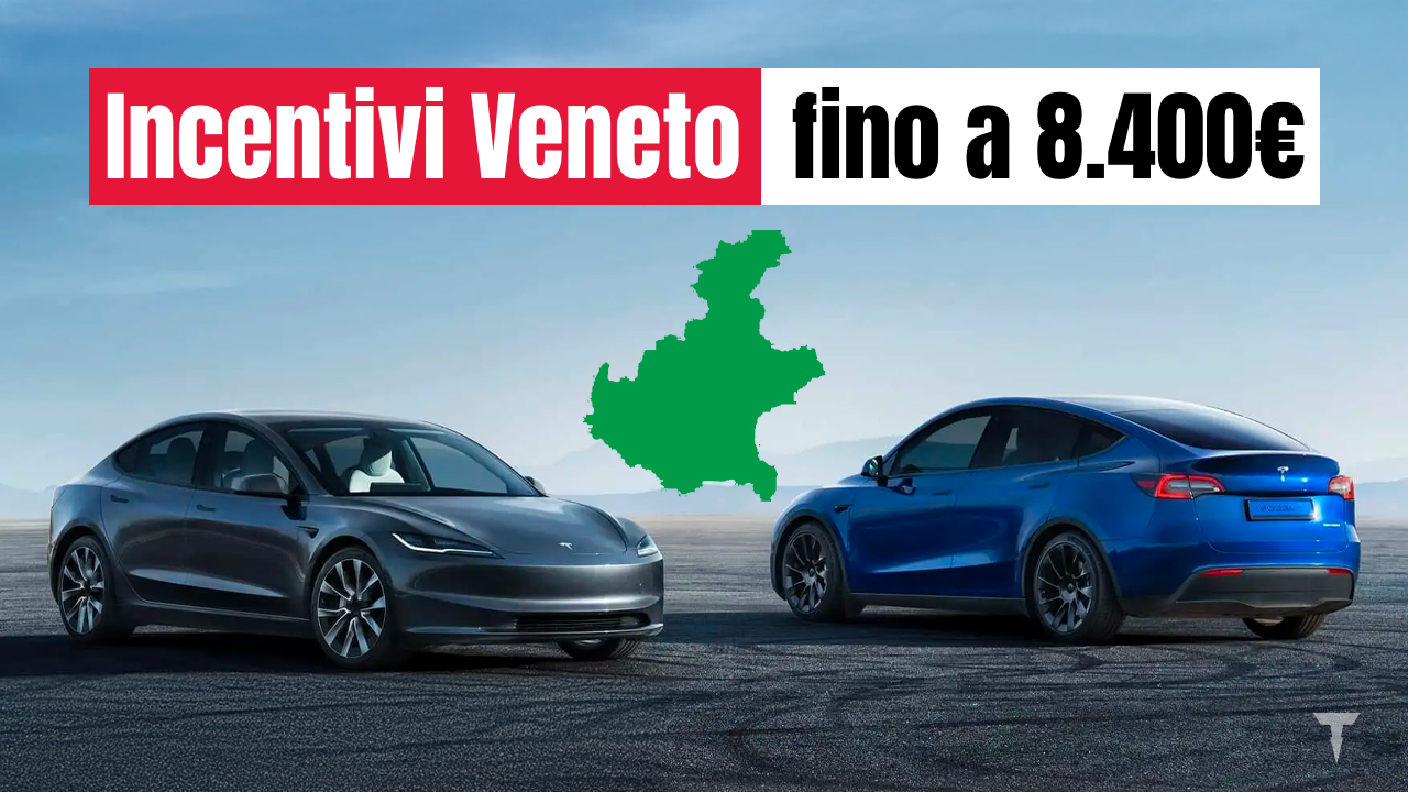 incentivi auto 2024 veneto tesla 8400 euro