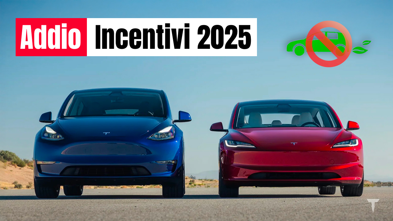 addio incentivi auto 2025 italia